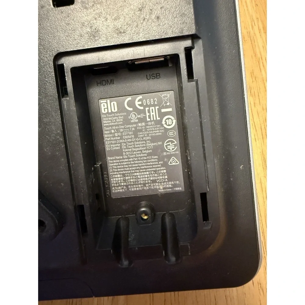 Toast‎ Elo POS Terminal Credit Card Reader Touch Monitor 10